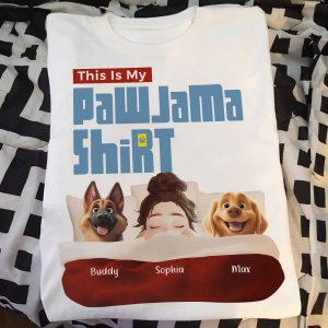 My PawjamaOne Size Shirt - PersonalizedOne Size Shirt