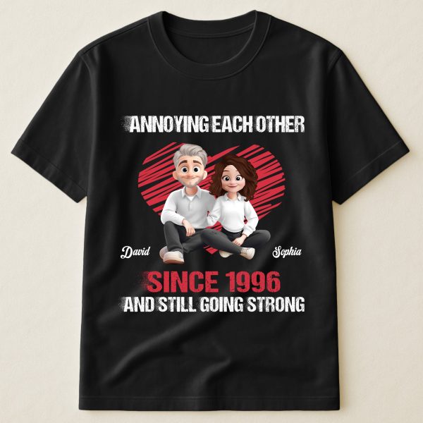 Annoying-Each-Other-Since-_-Still-Going-Strong-New-Version-Personalized-Shirt-2.jpg