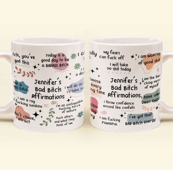 Funny-Mug-Bad-BTch-Affirmations-For-Coworkers_-Friends_-Self-Gift-Personalized-Mug_6_12352cc8-cee6-481a-bb95-bfeea0c00770.jpg Funny-Mug-Bad-BTch-Affirmations-For-Coworkers_-Friends_-Self-Gift-Personalized-Mug_6_12352cc8-cee6-481a-bb95-bfeea0c00770.jpg