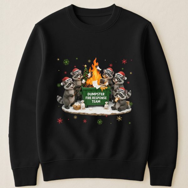 Funny-Raccoon-Dumpster-On-Fire-Response-Team-Matching-Shirt-Exchange-Gift_-White-Elephant-Gifts-Personalized-Shirt_2.jpg