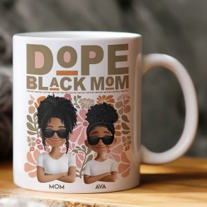 New Version Dope Mom - Personalized Mug
